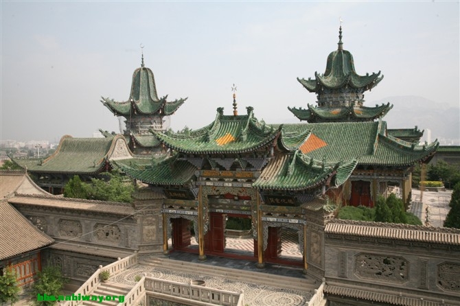 兰州灵明堂拱北道祖八卦亭